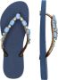 Uzurii Copa Cabana Blue Dames Slippers Navy Blue | Blauw | Copa Cabana Blue - Thumbnail 4