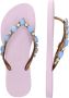 Uzurii Copa Cabana Blue Dames Slippers Violet | Paars | Kunststof - Thumbnail 6