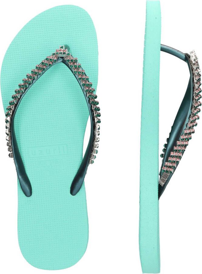 Uzurii Dangerous groen slippers dames (18.200.04)