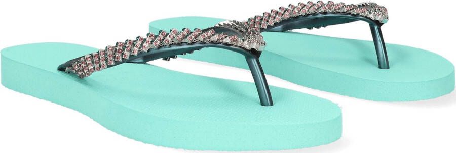 Uzurii Dangerous groen slippers dames (18.200.04)