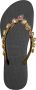 Uzurii Flower Aby dames slippers Black - Thumbnail 12