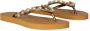 Uzurii Flower Aby Dames Slippers Ochre | Geel | Flower Aby - Thumbnail 7