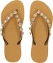 Uzurii Flower Aby Dames Slippers Ochre | Geel | Flower Aby - Thumbnail 9