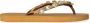 Uzurii Flower Aby Dames Slippers Ochre | Geel | Flower Aby - Thumbnail 5