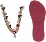 Uzurii Heart Bronze Dames Slippers Ruby | Bordeaux | Heart Bronze - Thumbnail 3