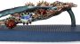 Uzurii Monroe Dames Slippers Navy Blue | Blauw | Kunststof - Thumbnail 15