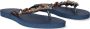 Uzurii Monroe Dames Slippers Navy Blue | Blauw | Kunststof - Thumbnail 8