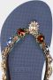 Uzurii Monroe Dames Slippers Navy Blue | Blauw | Kunststof - Thumbnail 9