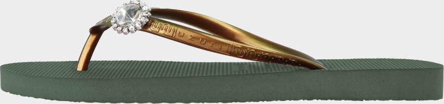 Uzurii Original Switch Dames Slippers Army Green Groen Kunststof