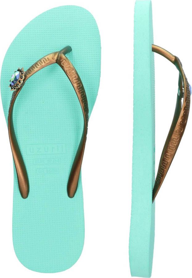 Uzurii Original Switch Dames Slippers Mint Green | Aqua | Kunststof - Foto 4