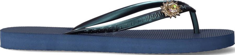 Uzurii Original Switch Dames Slippers Navy Blue Blauw Kunststof