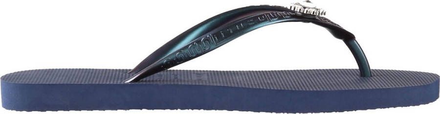 Uzurii Original Switch Dames Slippers Navy Blue Blauw Kunststof