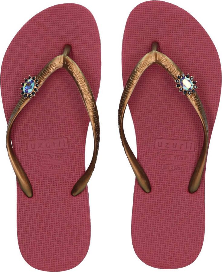 Uzurii Original Switch Dames Slippers Ruby Bordeaux Kunststof