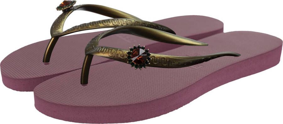 Uzurii Original Switch Dames Slippers Ruby Bordeaux Kunststof