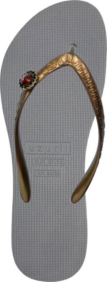 Uzurii Original Switch Dames Slippers Silver Zilver Kunststof