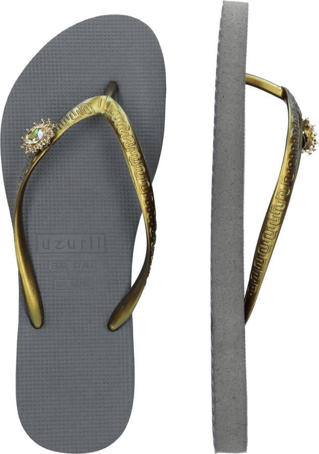 Uzurii Original Switch Dames Slippers Silver Zilver Kunststof