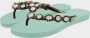 Uzurii Pearl Monroe dames slippers Mint green - Thumbnail 3