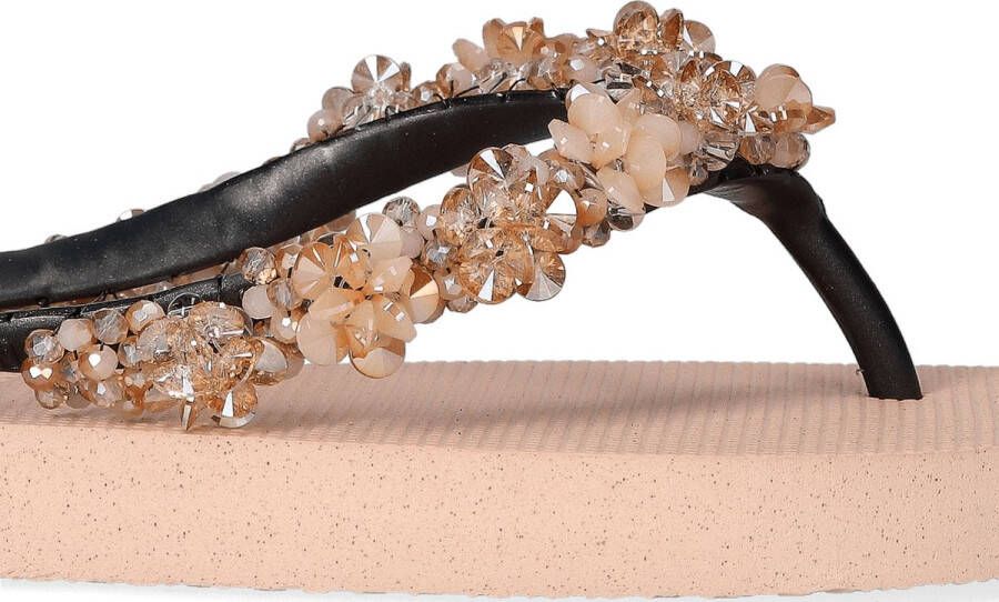 Uzurii Precious Bloom Gold Dames Slippers Sand | Beige | Precious Bloom Gold - Foto 5