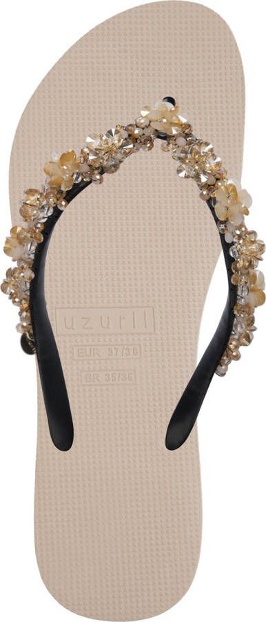 Uzurii Precious Bloom Gold Dames Slippers Sand | Beige | Precious Bloom Gold - Foto 7