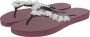 Uzurii Precious Bloom White dames slippers Army Green - Thumbnail 3