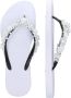 Uzurii Precious Bloom White Dames Slippers White | Wit | Precious Bloom White - Thumbnail 7