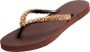 Uzurii Precious Classic Gold dames slippers Taupe - Thumbnail 2