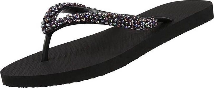 Uzurii Precious Classic Purple dames slippers Black