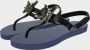 Uzurii Selena Butterfly Silver dames slippers Mint green - Thumbnail 3