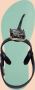 Uzurii Selena Diamond Silver dames slippers Army Green - Thumbnail 2