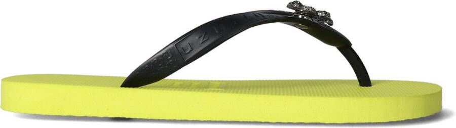 Uzurii Sport Switch Cobra Dames Slippers Neon Lime Geel Kunststof