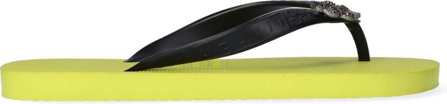 Uzurii Sport Switch Cobra Dames Slippers Neon Lime Geel Kunststof