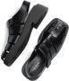 Vagabond Shoemakers Zwarte Leren Sandaal Eyra 301 Black Dames - Thumbnail 7