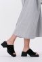 Vagabond Shoemakers Canvas en leren Hennie Muiltjes Black Dames - Thumbnail 7