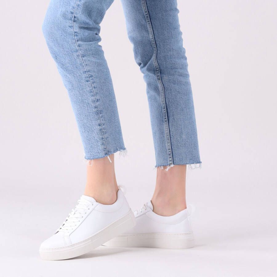 VAGABOND SHOEMAKERS Zoe Platform Lage sneakers Leren Sneaker Dames Wit - Foto 6