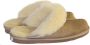 Van Buren Bolsward BV Schapenvacht pantoffels Lamsvacht dames slippers Camel - Thumbnail 2
