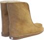 Van Buren Bolsward BV Schapenvacht pantoffels Lamsvacht hoge pantoffels Camel - Thumbnail 4