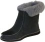 Van Buren Bolsward BV Schapenvacht pantoffels Lamsvacht hoge pantoffels Grijs - Thumbnail 3