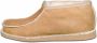Van Buren Bolsward BV Schapenvacht pantoffels Lamsvacht heren sloffen Camel - Thumbnail 3