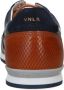 Van Lier Heren Blauwe leren sneakers - Thumbnail 8