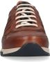 Manfield Heren Cognac leren sneakers - Thumbnail 6