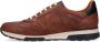 Manfield Heren Cognac leren sneakers - Thumbnail 8