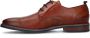 Van Lier Heren Cognac leren veterschoenen - Thumbnail 3