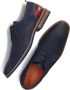 Van Lier Amalfi Nette schoenen Business Schoenen Heren Blauw - Thumbnail 5
