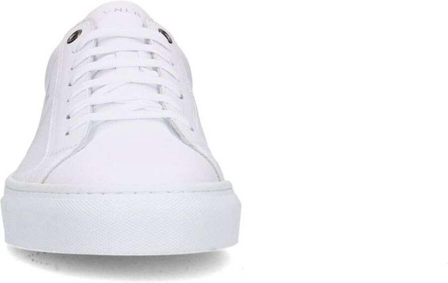 Van Lier Heren Witte leren sneakers