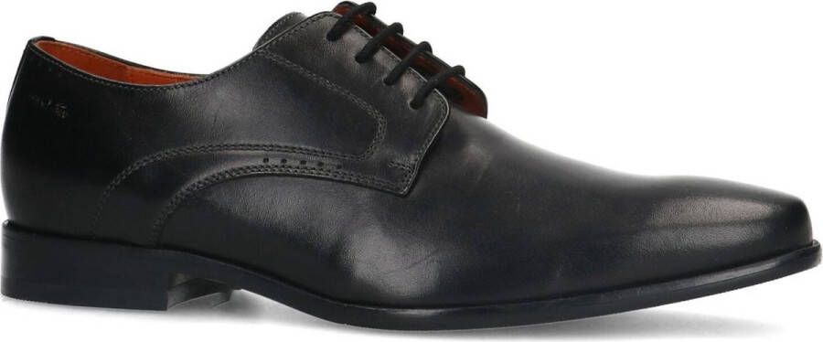 Van Lier Heren Zwarte leren veterschoenen - Foto 8