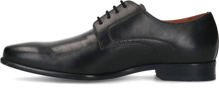 Van Lier Heren Zwarte leren veterschoenen - Foto 9