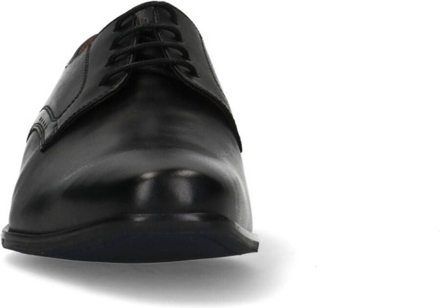Van Lier Heren Zwarte leren veterschoenen - Foto 6
