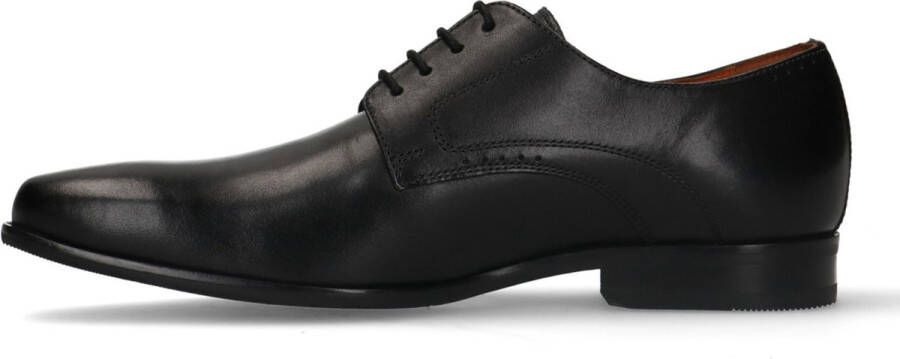 Van Lier Heren Zwarte leren veterschoenen - Foto 7