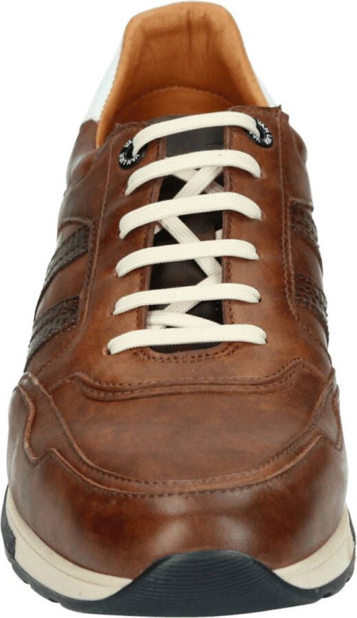 Van Lier Positano sneakers cognac Leer 301365 Heren