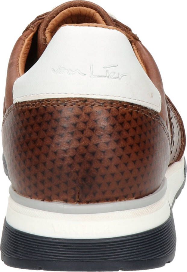 Van Lier Positano sneakers cognac Leer 301365 Heren